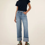 Sienna High Rise Straight Jean (KUT)