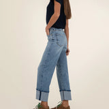 Sienna High Rise Straight Jean (KUT)