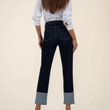 Fay High Rise Straight Leg Jean (KUT)