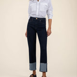Fay High Rise Straight Leg Jean (KUT)