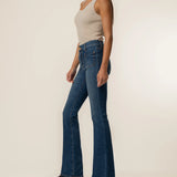 Natalie Mid Rise Flare w/Patch Pocket Jean (KUT)