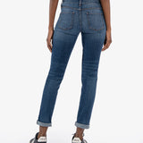 Catherine Mid Rise Boyfriend Jean (KUT)