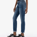 Catherine Mid Rise Boyfriend Jean (KUT)