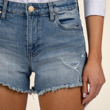 Jane High Rise Fray Hem Short (KUT)