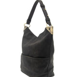 Darcy Zip Front Pocket Bucket Bag