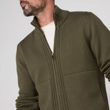 Men's Long Sleeve Full Zip Sweater (Liverpool)