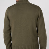 Men's Long Sleeve Full Zip Sweater (Liverpool)