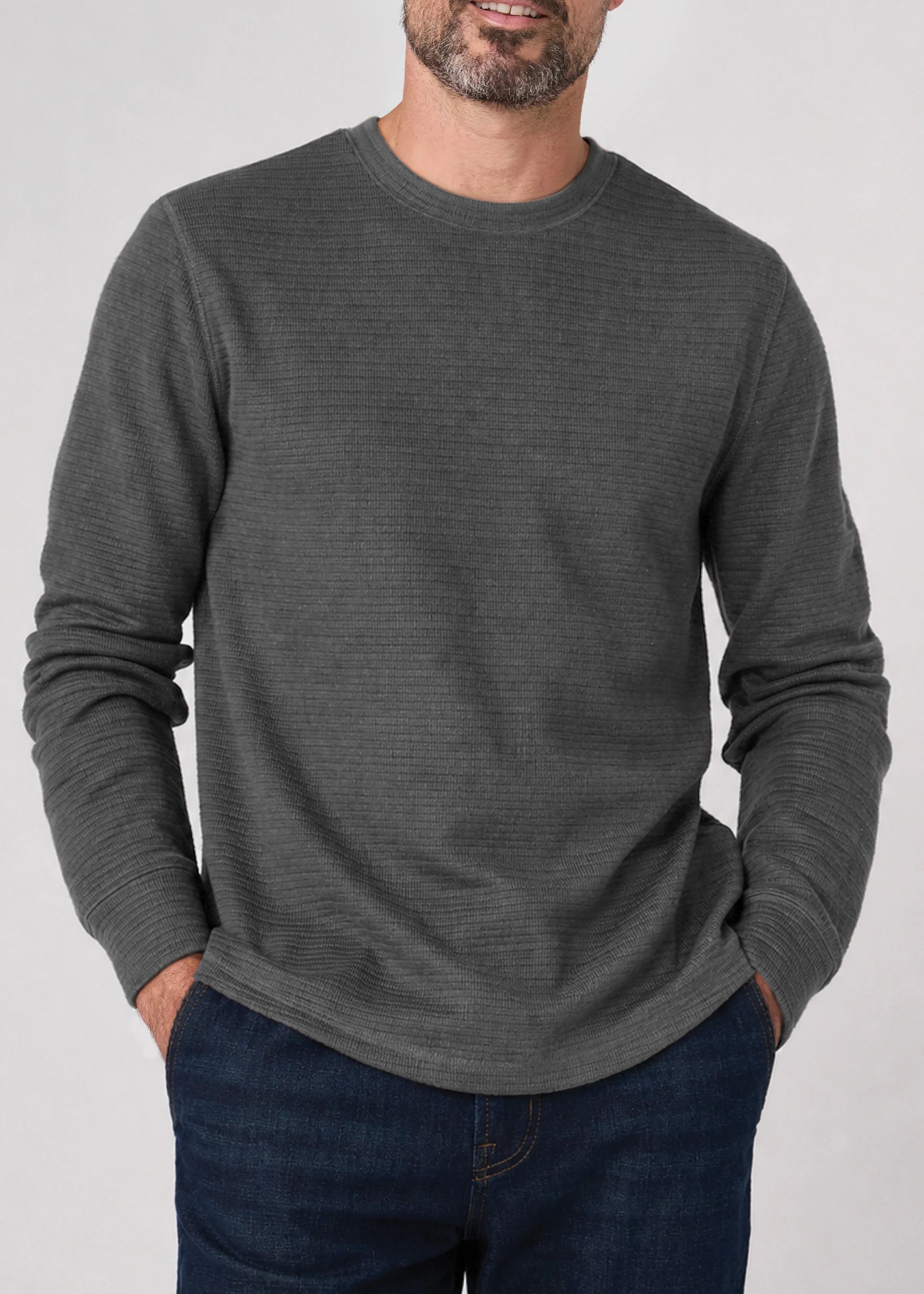 Men's Long Sleeve Crew Neck (Liverpool)