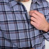 Men's Long Sleeve Button Up Knit Shirt (Liverpool)