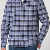 Men's Long Sleeve Button Up Knit Shirt (Liverpool)