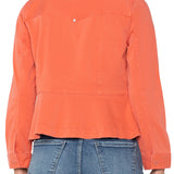Peplum Hem Trucker Jacket (Liverpool)