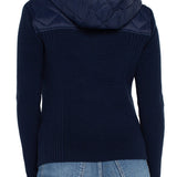 Quilted Front Knit Jacket (Liverpool)