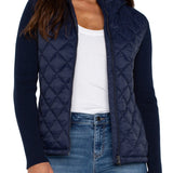 Quilted Front Knit Jacket (Liverpool)