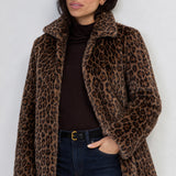 Collared Faux Fur Coat (Liverpool)