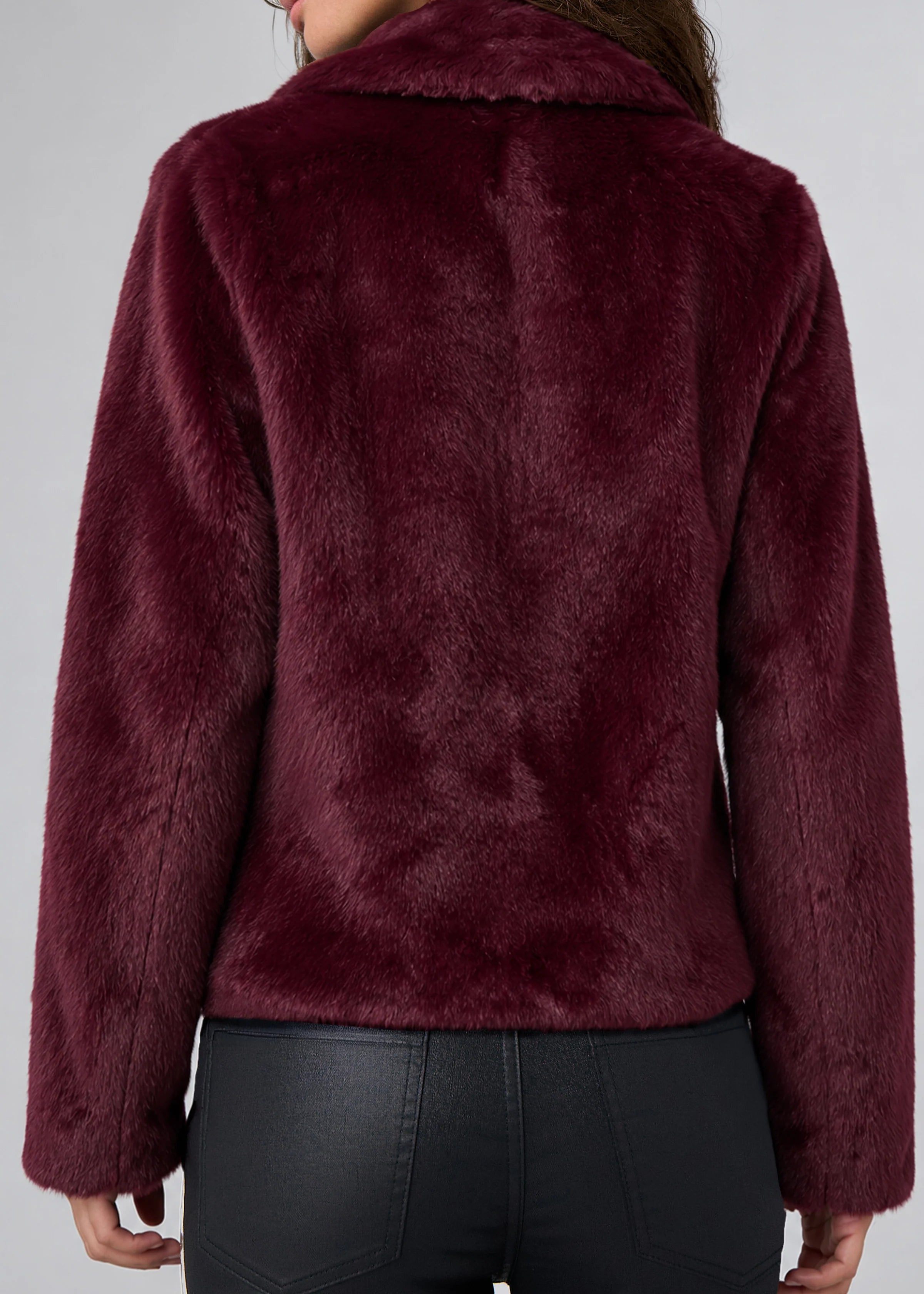 Collared Faux Fur Jacket (Liverpool)