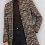 Mandarin Collar Lady Coat (Liverpool)