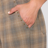 High Rise Crop Trouser w/ Drawstring (Liverpool)