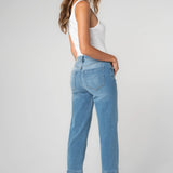 Kennedy Straight Leg w/ Cuff & Slit Detail (Liverpool)