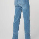 Kennedy Straight Leg w/ Cuff & Slit Detail (Liverpool)