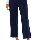 Wide Leg Crop Trouser w/ Flap Pockets (Liverpool)