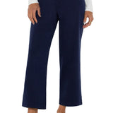 Wide Leg Crop Trouser w/ Flap Pockets (Liverpool)