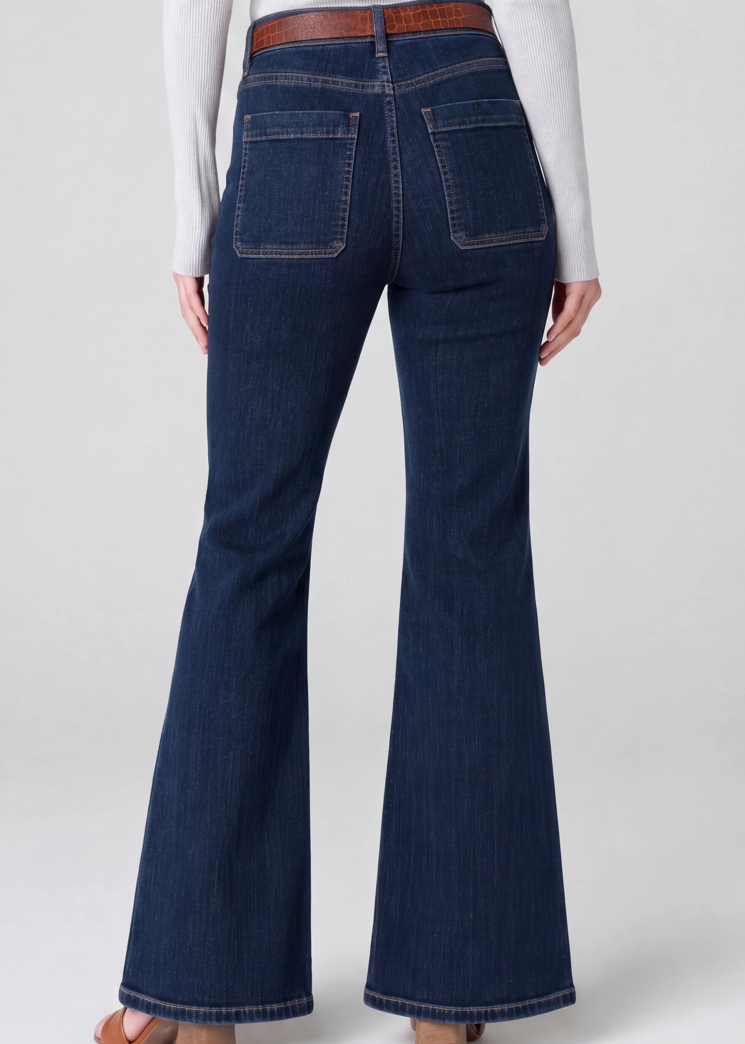 Hannah Flare w/ Vintage Patch Pockets (Liverpool)