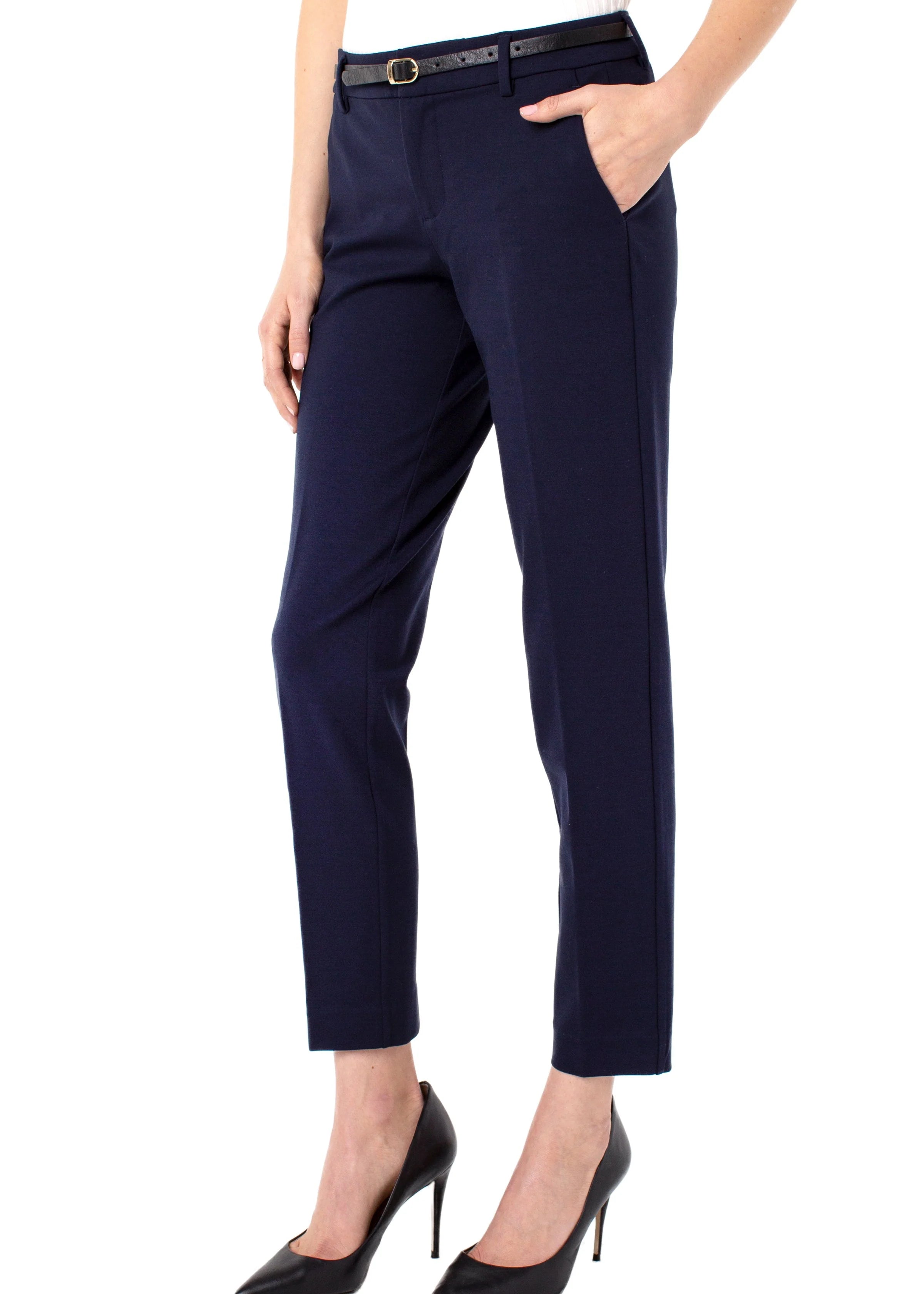 "Kelsey" Super Stretch Knit Trouser (Liverpool)