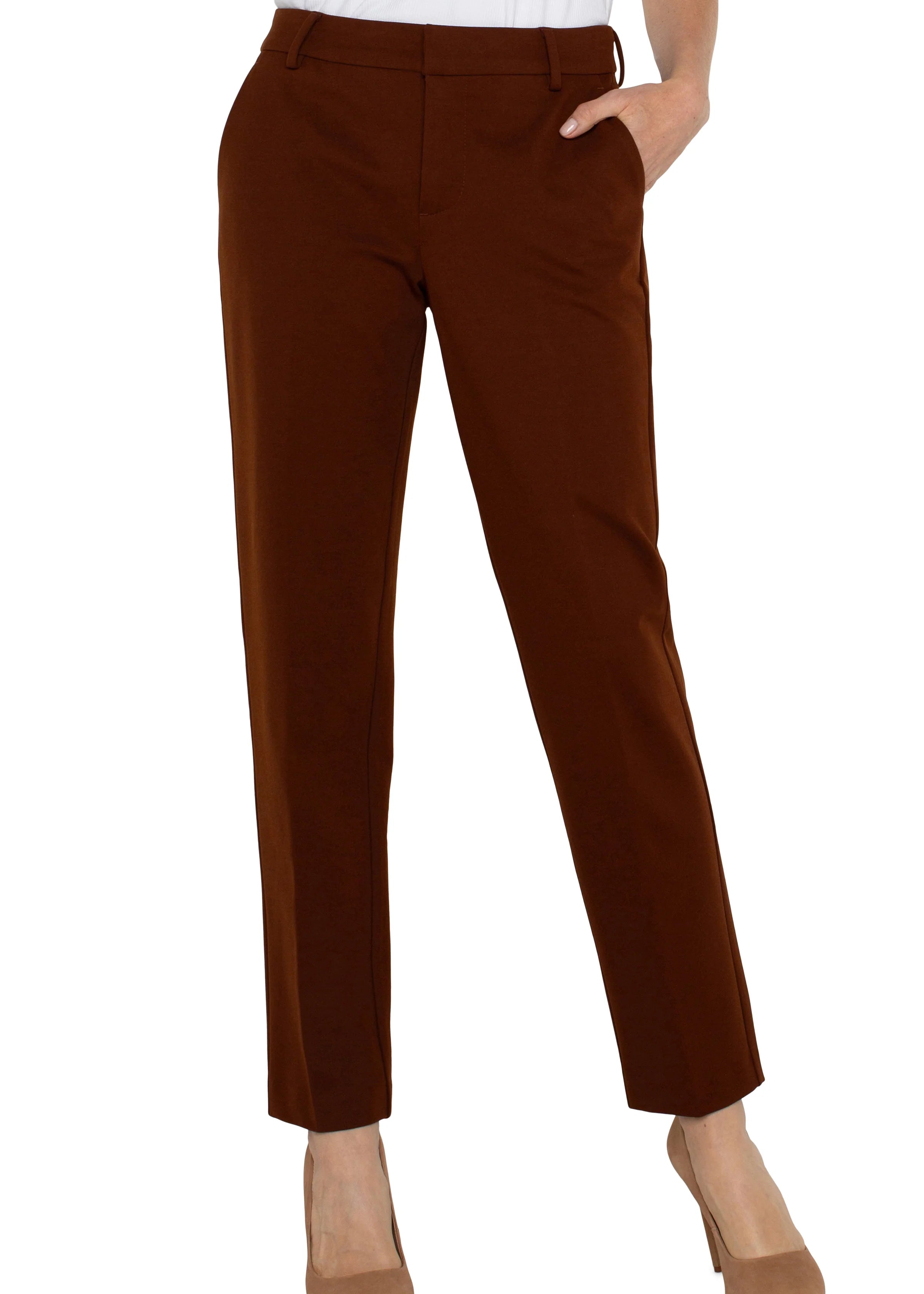 "Kelsey" Super Stretch Knit Trouser (Liverpool)