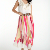 Pull On Woven Maxi Skirt (Liverpool)