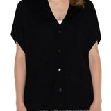 Button Front Dolman Top  (Liverpool)