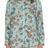 Button Up Woven Blouse (Liverpool)