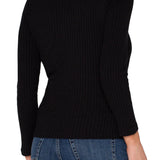 Long Sleeve Boat Neck Knit Top (Liverpool)