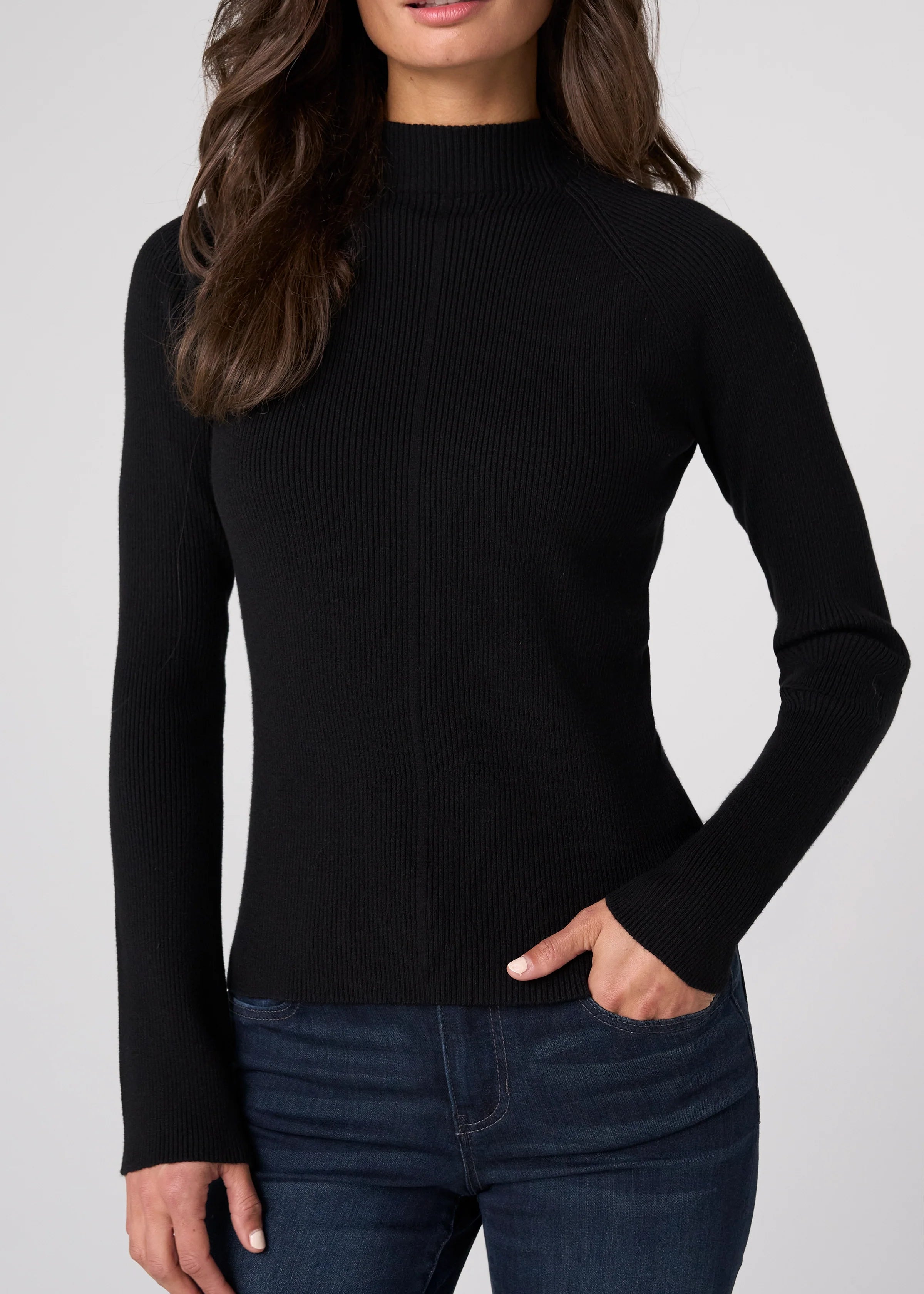 Long Sleeve Turtleneck Sweater (Liverpool)