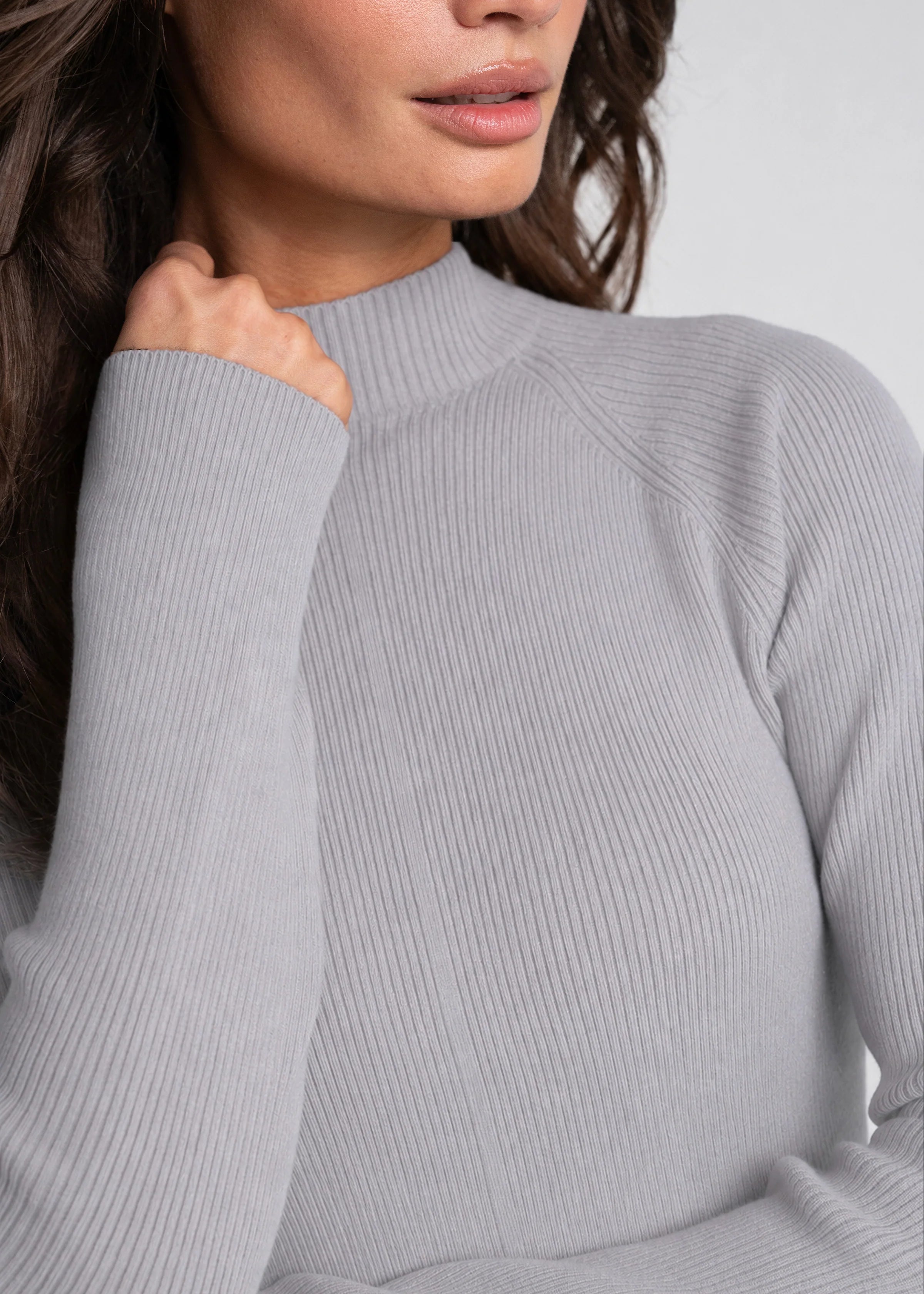Long Sleeve Turtleneck Sweater (Liverpool)