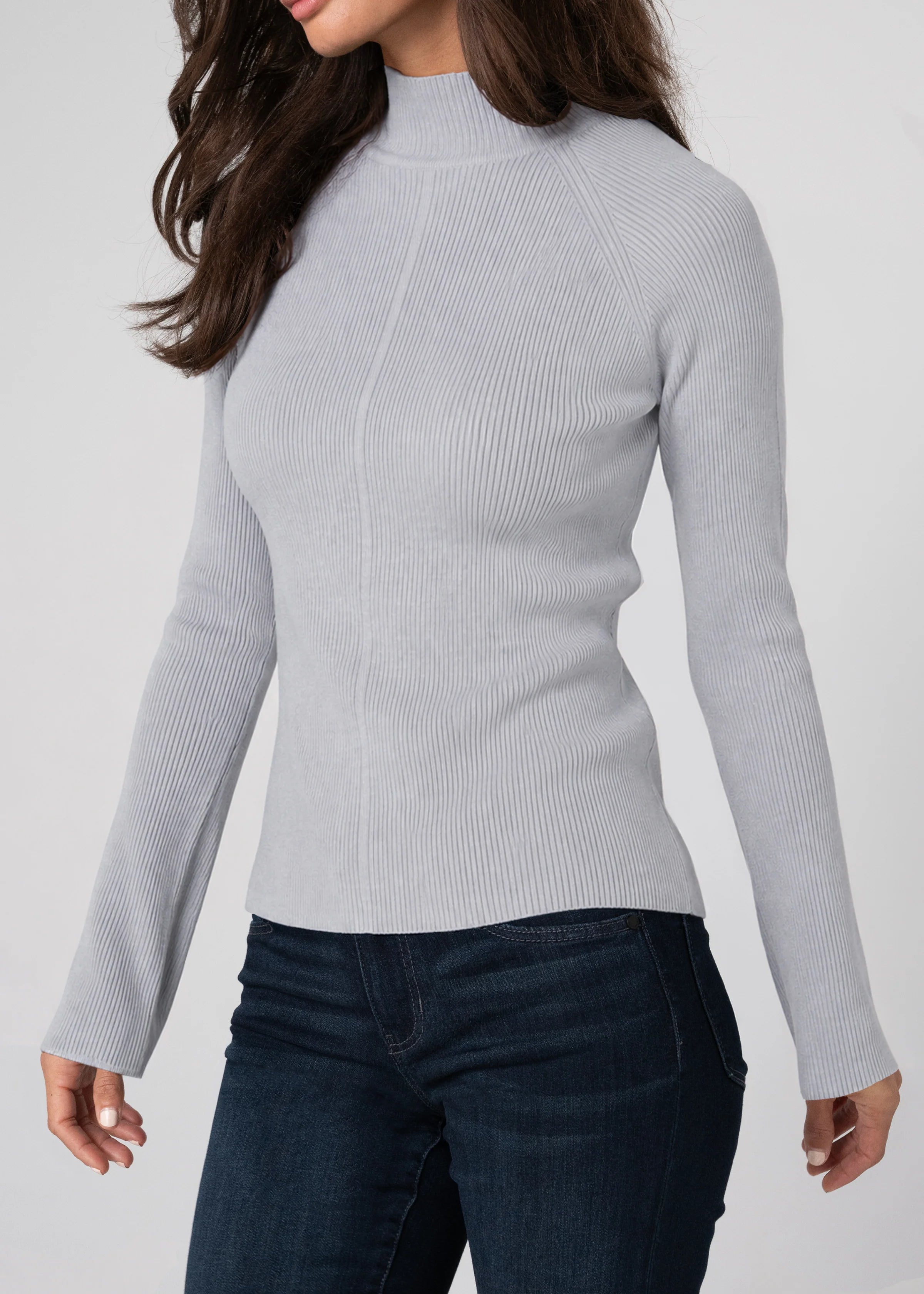 Long Sleeve Turtleneck Sweater (Liverpool)