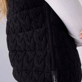 Sleeveless Reversible Quilted Sweater Vest (Liverpool)