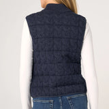 Sleeveless Reversible Quilted Sweater Vest (Liverpool)