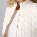 Sleeveless Reversible Quilted Sweater Vest (Liverpool)
