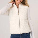 Sleeveless Reversible Quilted Sweater Vest (Liverpool)