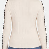 Long Sleeve Mock Neck Sweater (Liverpool)