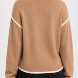Long Sleeve Sweater w/ Tulip Hem (Liverpool)