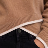 Long Sleeve Sweater w/ Tulip Hem (Liverpool)