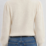 Puff Sleeve Crew Neck Sweater (Liverpool)