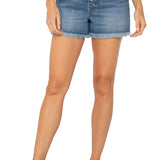 Christine Hi Rise A-Line Fray Short (Liverpool)