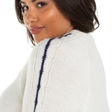 Long Sleeve Crew Neck Raglan Sweater (Liverpool) (Plus)