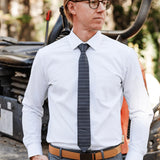 Ledger Slim Skinny Tough Tie (Tough Apparel)