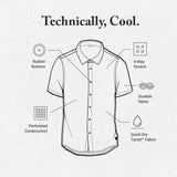 Bless Up Breathable Stretch Shirt (Roark)