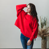 Cropped Basic Sweater Top