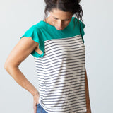 Flyaway Striped Top