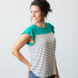 Flyaway Striped Top